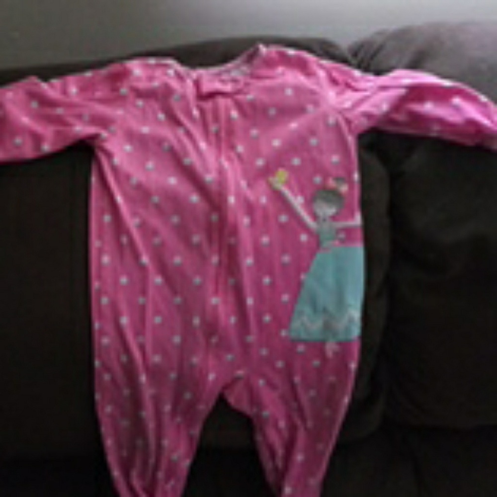 Pink pj one piece